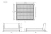 Swyft Bed 02 Super King Size - Bone Velvet RRP £1299