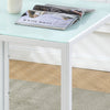 3/5Pcs Small Space Dining Set Square Glass Dining Table+ 2/4 Dining Chairs Home