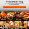 LCD DIGITAL AIR FRYER COOKER OVENS LOW FAT HEALTHY OIL FREE FRYING KITCHEN 6L AT