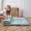 Japanese Floor Mattress Futon Mattress, Thicken Tatami Mat Sleeping Pad Foldable