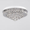 Luxury Crystal LED Ceiling Light Cool White Lamp Fitting Pendant Chandelier Deco