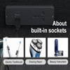 LED illuminated Bathroom Mirror Cabinet with Demister Shaver Socket Wall Mounted