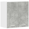 Kitchen Wall Cabinet Concrete Grey 60x31x60 cm Engineered Wood vidaXL