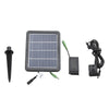 Solar Water Feature LED Light Outdoor Garden Fountain Cascading Waterfall Statue
