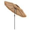 285cm Thatched Tiki Umbrella Hawaiian Style Hula Patio Beach Umbrella