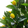 Realistic Artificial Lemon Tree 120cm 4ft Plastic Indoor Plant Office Desk Decor