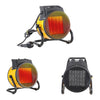 Industrial Electric Heater Space Fan Heating for Warehouse Garage- Tilting 2/3kw
