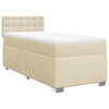 Box Spring Bed with 90x200 Fabric D6R6