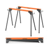 2 Pack Portable Saw Horse Woodworking Folding Saw Horses Work Table 500KG