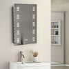 Illuminated Bathroom Mirror Light Large Wall LED Mirror w Demister Shaver Socket
