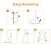 Men Mannequin Torso Upper Body Manikin Realistic Male Shop Window Display