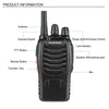 LOT Baofeng BF-88E Walkie Talkies PMR446 Two Way Radio Long Range + Headset UK