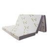 Economy 10cm Folding Mattress, Tri-fold Mattress with Memory Foam and Ultra Soft