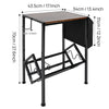 Record Player , Turntable Stand Vinyl Albums Storage Organizer Table with Wheels