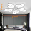 Butterfly Wing LED Ceiling Light White 6000K for Home Office Hotel