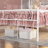 Single Bed, 3ft Metal Bed Frames with Headboard Premium Steel Slat Support