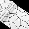 Modern White Crack Marble Stone 3D Effect Breakstone Art TV Backdrop Wallpaper