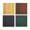 PVC Bamboo Slat Garden Fencing Panel Privacy Screening Balcony Sun Shade Screens