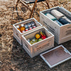 Folding Camping Storage Box Trunk Organizer Lidded Outdoo Car Picnic Garage Home