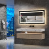 41"x20" XX-Large Bathroom Mirror Dimmable LED Lighted Vanity Mirror Salon Smart