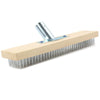 Wire Broom Head Metal Bristle Outdoor Patio Cleaner Moss Algae Remover