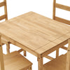 Corona 4 Seater Dining Set 4 Chairs & Table Solid Waxed Pine Kitchen Furniture