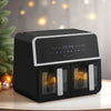 9L Christmas Air Fryer Gift Dual for Home 7 Preset Timer Control Touch Screen