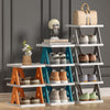 Stackable Shoe Rack Plastic Compact Hallway 4/5/6/7Tier Shoe Storage Shelf Stand