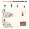 Rise Recline Recliner Electric Power Riser Recliner Chair Armchair for Elderly