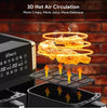 Ultenic K20 Dual Air Fryer, 6-in-1 Health Air Fryers with 2 Independent Frying
