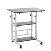 Height Adjustable Mobile Notebook Computer Desk Laptop Table Sofa Bed Tray Stand