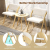Set of 2 Dining Chairs Folding Kitchen Chair Modern Side Chair