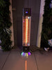 Patio heater electric - Carbon Waterproof IP34 2KW - Remote Control - Brand New