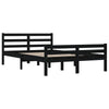 GuyAna Solid Wood Bed Bed Frame,Wood Highlights, Small Double,Bed Frame J1G8