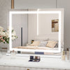 Hollywood Large Makeup Mirror 58*46cm Vanity Mirror Dimmable LED 3 Color Light