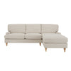 Dusk Hampshire Beige Textured Weave Right Hand Chaise Sofa RRP£1200