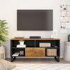 CIADAZ TV Cabinet 100x33x46 Solid Wood &Engineered Wood, Tv Unit, Tv Stand Y0B0