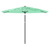 Bulliing Garden Parasol with Steel Green 288x288x225 ,Beach Parasol, R6G4