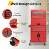 6-Drawer Rolling Tool Chest 3-in-1 Heavy-Duty Tool Storage Cabinet w/ Wheels