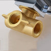 Concealed Brass Tap Shower&Bath Mixer Faucet Tap Hot And Cold Control Valve UK
