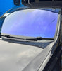 Car window tint film blue , 100cm X 150cm , Chameleon Windscreen / Windshield .