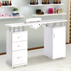 Professional Manicure Table Technician Nail Art Beauty Salon Bar Station Desk UK