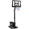 Portable Basketball Hoop 5-Level Height Adjustable Basketball Goal Hoop Stand