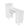 Professional Manicure Table Salon Nail Station Beauty Cabinet with Wrist Pad UK