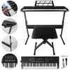 61 Keys Digital Portable Electronic Keyboard Piano Keyboard Built-in Speakers UK