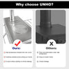 Portable Stainless Steel Wood Burning Stove Camping Bell Tent Heating Stove Yard