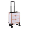 Large Travel Trolley Case Makeup/Cosmetic/Hairdressing/Vanity/Beauty Storage Box
