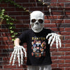 Men's Halloween Scream Horror Ghost Face Mask Hooded Costume Cosplay Fancy Dress