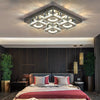 20-100cm Flush Mount Modern Square Ceiling Chandelier Crystal Light Lamp Pendant