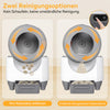 Self-Cleaning Cat Litter Box 90L with WIFI APP Control for Multiple Cats